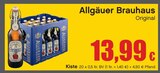 Original Bier im Angebot bei RAN in Leutkirch Original Bier Angebote von Allgäuer Brauhaus bei RAN Leutkirch für 13,99 €