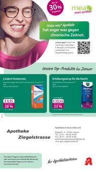Aktueller mea - meine apotheke Prospekt "Unsere Januar-Angebote" für Lübeck Aktueller mea - meine apotheke Prospekt für Lübeck mit Seiten