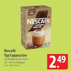 Typ Cappuccino im Angebot bei famila Nordost in Buchholz Typ Cappuccino Angebote von Nescafé bei famila Nordost Buchholz für 2,49 €