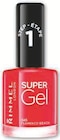 Vernis a ongles super gel - RIMMEL dans le catalogue Hyper U