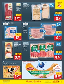 Wurst im Netto Marken-Discount Prospekt "Aktuelle Angebote" mit 50 Seiten (Karlsruhe)