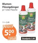 Blumen-Flüssigdünger von  im aktuellen V-Markt Prospekt für 3,49 €