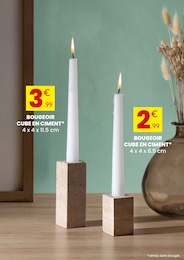 Prix et réduction Bougie dans le prospectus Stokomani en cours Offre Bougie dans le catalogue Stokomani du moment à la page 3