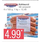 Kohlwurst von Salzbrenner im aktuellen Marktkauf Prospekt für 4,99 €