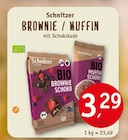 BROWNIE / MUFFIN von Schnitzer im aktuellen Erdkorn Biomarkt Prospekt für 3,29 €