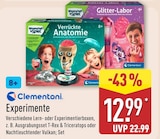 Experiment im ALDI Nord Prospekt Experiment von Clementoni im aktuellen ALDI Nord Prospekt für 12,99 €