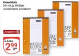 Aktuelle Schulbedarf Angebote bei GLOBUS in Trier Aktuelles Kieserblock Angebot bei GLOBUS in Trier ab 2,99 €