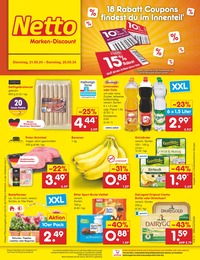 Netto Marken-Discount Prospekt für Wohratal: "Aktuelle Angebote", 55 Seiten, 21.05.2024 - 25.05.2024