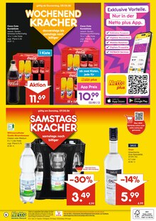 Cola im aktuellen Netto Marken-Discount Prospekt (Villingen-Schwenningen) Cola im Netto Marken-Discount Prospekt "DER ORT, AN DEM DU IMMER AUSGEZEICHNETE PREISE FINDEST." mit 6 Seiten (Villingen-Schwenningen)