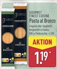 Linguine Al Bronzo im Angebot bei ALDI Nord in Plauen Linguine Al Bronzo Angebote von Gourmet Finest Cuisine bei ALDI Nord Plauen für 1,19 €