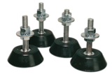 Lot de 4 plots anti-vibrations - Brico Dépôt à Saint-Brieuc Lot de 4 plots anti-vibrations en promo chez Brico Dépôt Saint-Brieuc à 10,90 €