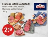 Festtags-Salami-Aufschnitt von Reinert im aktuellen V-Markt Prospekt für 2,19 €