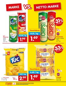 Chips im Netto Marken-Discount Prospekt "Aktuelle Angebote" mit 54 Seiten (Aachen)