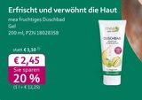 mea - meine apotheke - fruchtiges Duschbad Gel Angebot im Prospekt fruchtiges Duschbad Gel bei mea - meine apotheke im Prospekt "" für 2,45 €