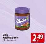 Haselnusscreme im Angebot bei famila Nordost in Langenhagen Haselnusscreme Angebote von Milka bei famila Nordost Langenhagen für 2,49 €