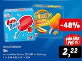 Eis bei Konsum im Prospekt "" für 2,22 €