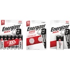 SUR TOUTES LES PILES ALCALINES ET MINIATURE SANS GRATUITÉ - ENERGIZER en promo chez Carrefour Market Villeneuve-d'Ascq
