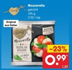 Mozzarella im Angebot bei Netto Marken-Discount in Halberstadt Mozzarella Angebote bei Netto Marken-Discount Halberstadt für 0,99 €