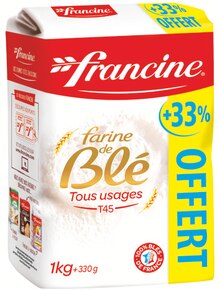 Farine de blé t45 - Carrefour Market à Lille Farine de blé t45 en promo chez Carrefour Market Lille à 0,83 €
