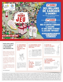 Catalogue E.Leclerc à Dijon cette semaine, valable du 30/06/2026 au 11/07/2026 Prospectus E.Leclerc à Dijon, "Aux petits soins pour votre budget", 12 pages de promos valables du 30/06/2026 au 11/07/2026