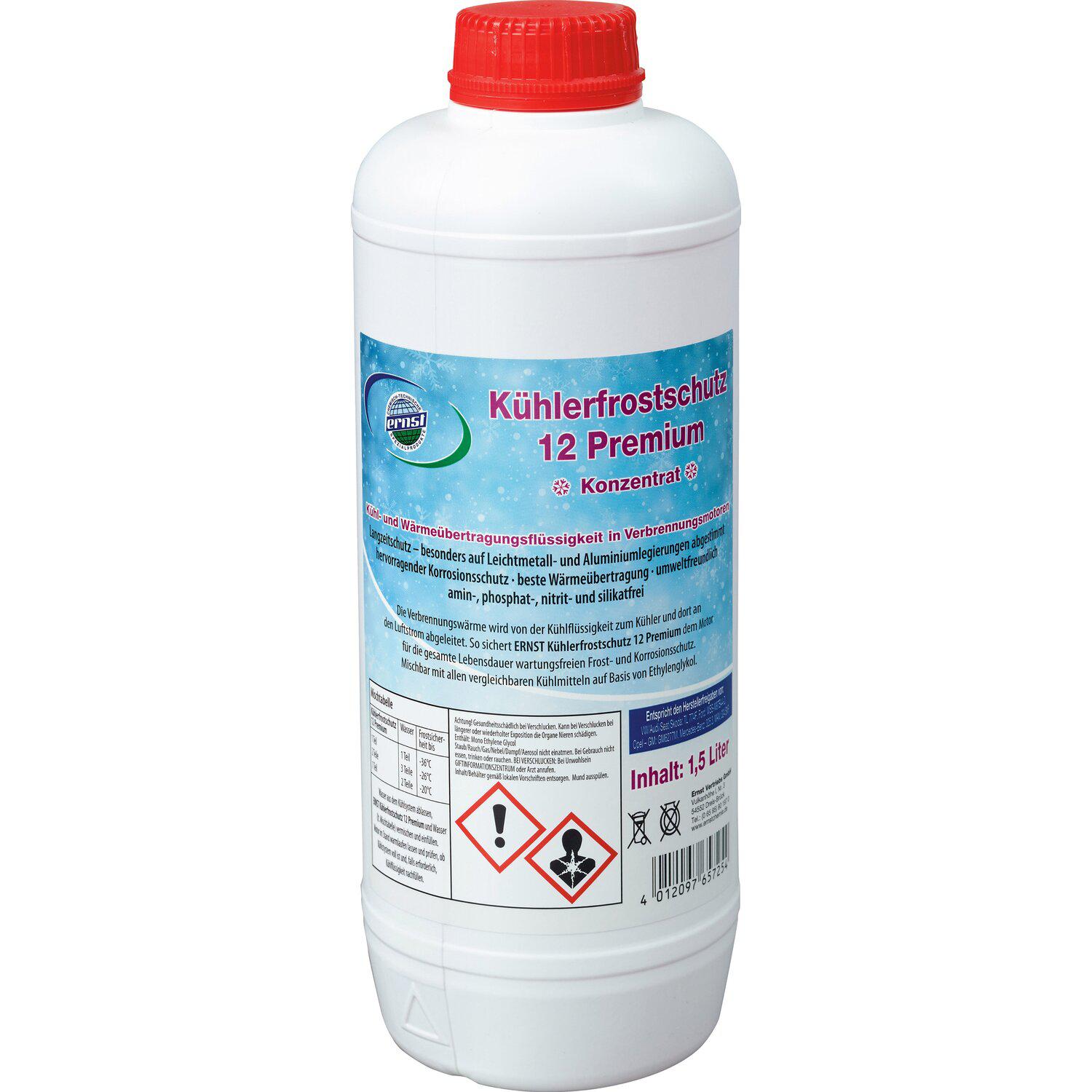 OBI Suhl - Kühlerfrostschutz 12 Premium 1,5 l Rot Kühlerfrostschutz 12 Premium 1,5 l Rot Angebot bei OBI Suhl im Prospekt ORDNUNG IM GARTEN