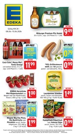 Aktueller EDEKA Supermarkt Prospekt in Budenheim und Umgebung, "Aktuelle Angebote" mit 18 Seiten, 08.06.2026 - 13.06.2026