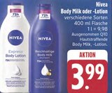 Express Body Lotion Angebote von Nivea bei E center Würzburg für 3,99 €