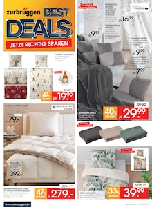 Kissen im Zurbrüggen Prospekt "BEST DEALS" mit 46 Seiten (Hamm)