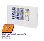 Aktuelle Batterie Angebote bei Action in Dresden Aktuelles Plast1 Aufbewahrungsbox für Batterien Angebot bei Action in Dresden ab 1,49 €