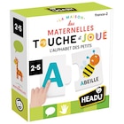 Promo Jeu écriture et lettres Headu La Maison des Maternelles Touche et Joue L'alphabet des petits à 10,99 € dans le catalogue Fnac à Capvern