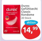 Gefühlscecht Classic Kondome Angebote von Durex bei budni Berlin für 14,99 €