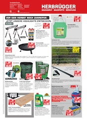 Feuerschale im Herbrügger Prospekt in Bergkamen Aktueller Herbrügger Prospekt mit Feuerschale, "AUGUSTKNALLER - VON GARTENPOWER BIS WOHLFÜHLSTUNDE", Seite 16