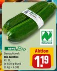 REWE - Bio Zucchini Angebot im Prospekt Bio Zucchini bei REWE im Prospekt "" für 1,19 €