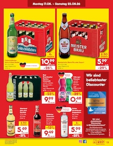 Wasser im Netto Marken-Discount Prospekt "Aktuelle Angebote" mit 65 Seiten (Cottbus)