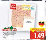 Pizza Fleischkäse von Bauern Gut für 1,49 € bei E center im Angebot Pizza Fleischkäse von Bauern Gut im aktuellen E center Prospekt