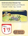 Aktuelles Kräuter Tee Angebot bei GLOBUS in Leipzig ab 1,19 €
