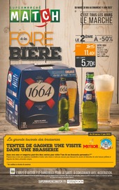 Catalogue Supermarchés Match à Nancy cette semaine, valable du 30/05/2023 au 11/06/2023 Prospectus Supermarchés Match à Nancy, "FOIRE à la BIÈRE", 8 pages de promos valables du 30/05/2023 au 11/06/2023