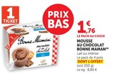 Mousse au chocolat - BONNE MAMAN en promo chez U Express Ajaccio à 1,76 €