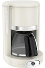 Cafetière filtre Moulinex FG381A10 SOLEIL IVOIRE 1.25L 10/15 TASSES - Moulinex en promo chez Darty Cafetière filtre Moulinex FG381A10 SOLEIL IVOIRE 1.25L 10/15 TASSES - Moulinex dans le catalogue Darty