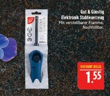 Elektronik Stabfeuerzeug Angebote von Gut & Günstig bei Marktkauf Bautzen für 1,55 €