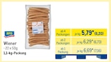 Wiener Würstchen im METRO Prospekt Wiener von aro im aktuellen METRO Prospekt für 6,20 €