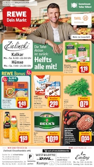REWE Prospekt Dein Markt mit 27 Seiten