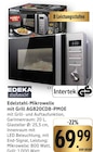 Edelstahl-Mikrowelle mit Grill AG820CD8-PM0E von EDEKA zuhause im aktuellen E center Prospekt
