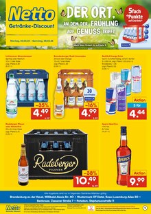 Red Bull im Netto Marken-Discount Prospekt "DER ORT, AN DEM DU IMMER AUSGEZEICHNETE PREISE FINDEST." mit 6 Seiten (Potsdam)