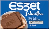 Schnitten Vollmilch Schokolade im Angebot bei REWE in Frankfurt Schnitten Vollmilch Schokolade Angebote von Eszet bei REWE Frankfurt für 1,19 €