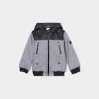 Veste zippée avec capuche gris garçon - La Halle Veste zippée avec capuche gris garçon à 29,99 € dans le catalogue La Halle