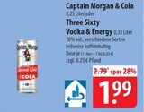 Aktuelles Captain Morgan & Cola Angebot bei famila Nordost in Langenhagen ab 1,99 €
