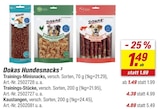 Hundesnacks Trainings-Mininsnacks Angebote von Dokas bei toom Baumarkt Speyer für 1,49 €