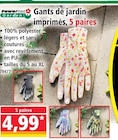 Norma Strasbourg - Promo Gants de jardin imprimés Promo Gants de jardin imprimés à 4,99 € dans le catalogue Norma à Strasbourg