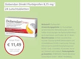 Direkt Flurbiprofen von Dobendan im aktuellen LINDA Partnerapotheke Prospekt für 11,49 €